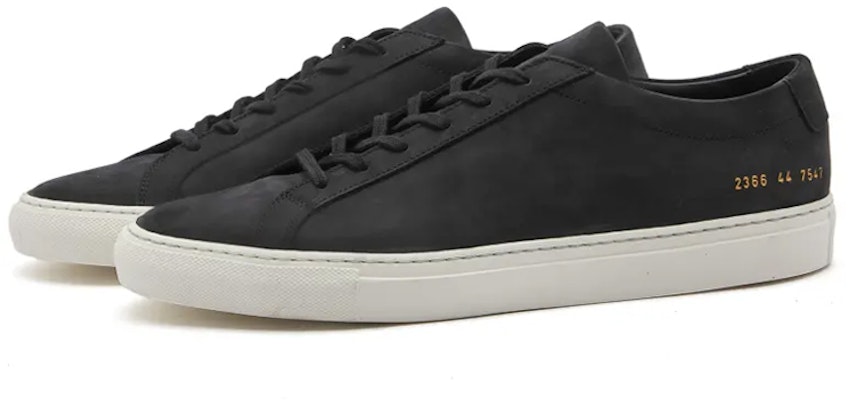 Common Projects Achilles Low 'Black Nubuck' 2366-7547 Order Common Projects Achilles Low 'Black Nubuck' 2366-7547