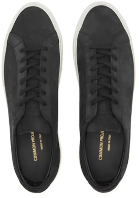Common Projects 阿基里斯低帮 '黑色麂皮' 2366-7547 Lookbook Common Projects 阿基里斯低帮 '黑色麂皮' 2366-7547
