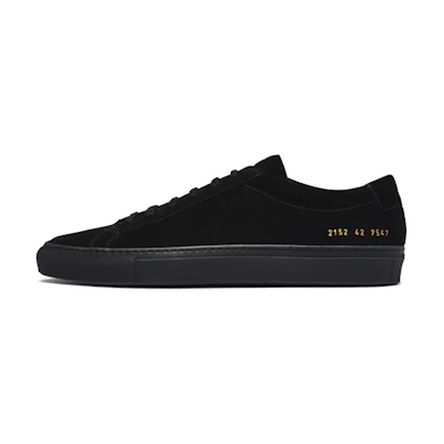 Common Projects Achilles Low 'Black Suede'