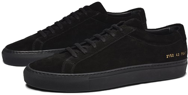 Common Projects Achilles Low 'Black Suede' 2152-7547 Order Common Projects Achilles Low 'Black Suede' 2152-7547