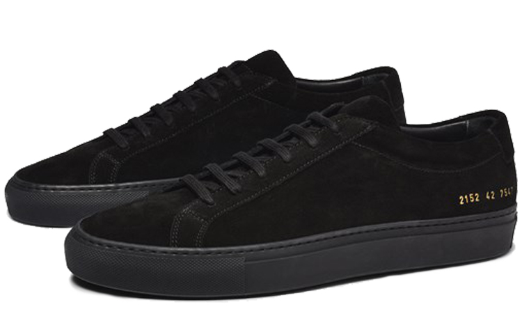 Common Projects Achilles Low 'Black Suede' 圖 2