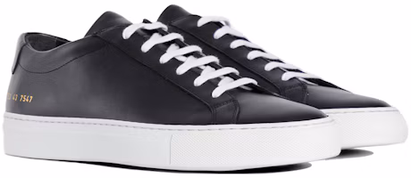 Shop Common Projects Achilles Low 'Hitam Putih' 2253-7547
