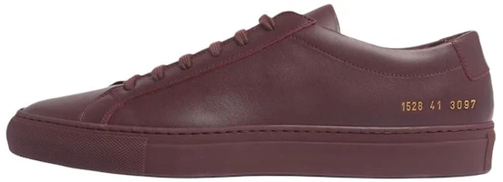Common Projects Achilles Low 'Bordeaux' 1528-3097 Common Projects Achilles Low 'Bordeaux' 1528-3097
