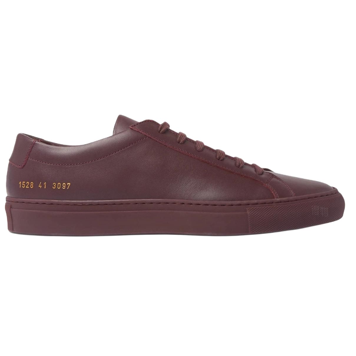 Order Common Projects Achilles Low ''Bordeaux'' Sneaker 1528-3097