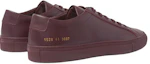 Shop Common Projects Achilles Low ''Bordeaux'' Sneaker 1528-3097