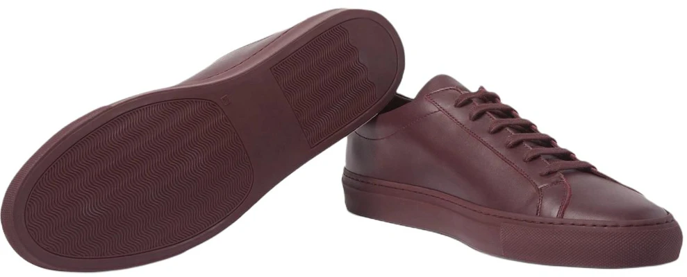 Common Projects Achilles Low ''Bordeaux'' Sneaker 1528-3097 Purchase Common Projects Achilles Low ''Bordeaux'' Sneaker 1528-3097