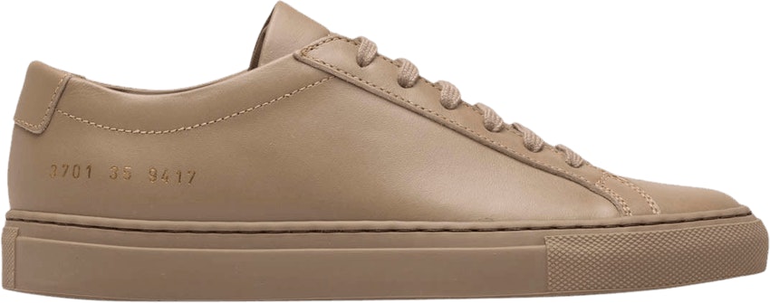 Women Common Projects Achilles Low Coffee 3701 9417 3701 9417