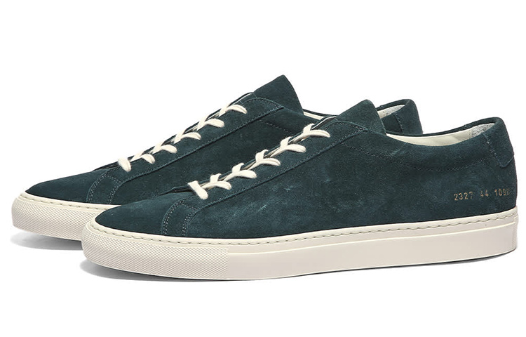 Order 커먼프로젝트 아킬레스 로우 '그린 스웨이드' 2327-1090