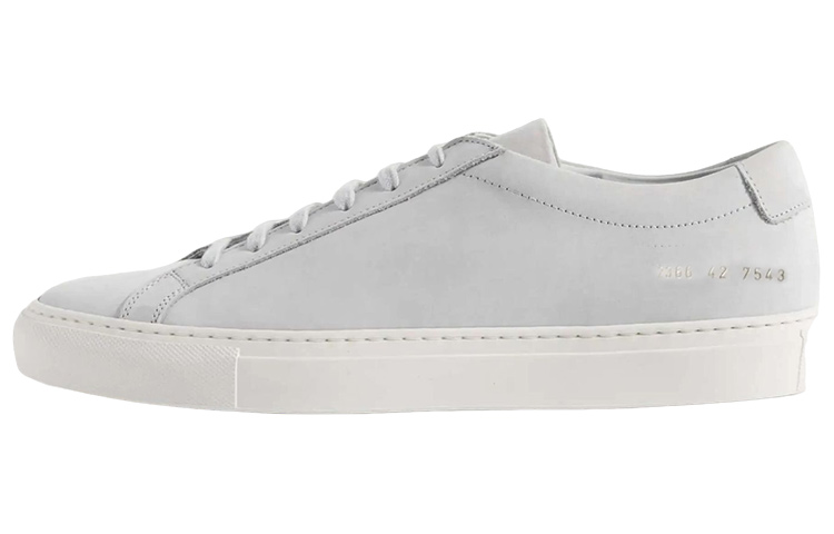 Common Projects Achilles Low 'Grey Nubuck' 2366-7543