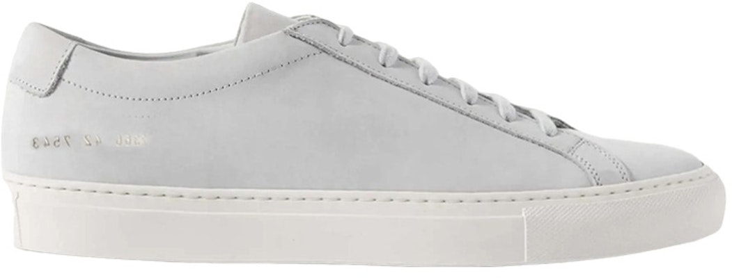 Common Projects Achilles Low 'Grey Nubuck' 2366-7543 Order Common Projects Achilles Low 'Grey Nubuck' 2366-7543