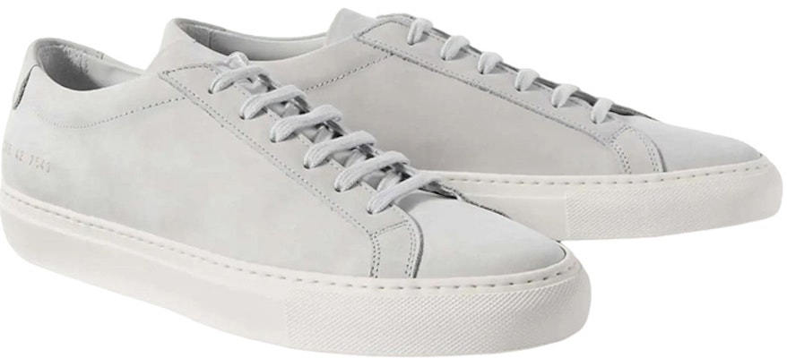 Common Projects Achilles Low 'Grey Nubuck' 2366-7543 Lookbook Common Projects Achilles Low 'Grey Nubuck' 2366-7543