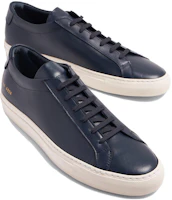 Lookbook Common Projects Achilles Low 'Navy' - Zapatillas Azul Marino 2385-4928