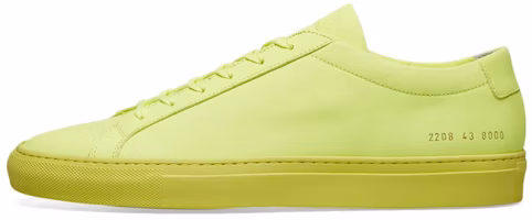 Common Projects Achilles Low 'Neon Yellow' 2208-8000 Common Projects Achilles Low 'Neon Yellow' 2208-8000