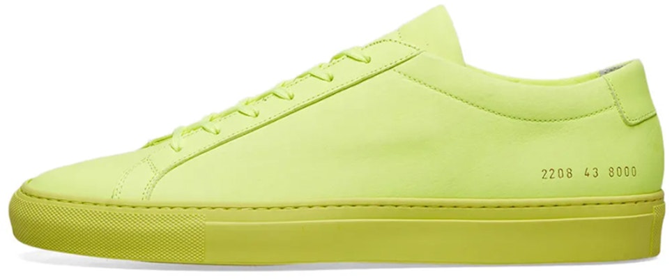 Common Projects Achilles Low 'Neon Yellow' 2208-8000 Buy Common Projects Achilles Low 'Neon Yellow' 2208-8000
