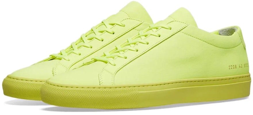 Common Projects Achilles Low 'Neon Kuning' 2208-8000 Order Common Projects Achilles Low 'Neon Kuning' 2208-8000