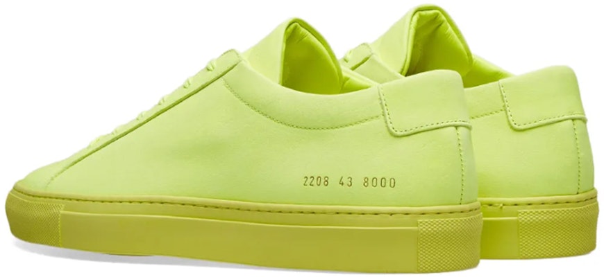 Common Projects Achilles Low 'Neon Kuning' 2208-8000 Lookbook Common Projects Achilles Low 'Neon Kuning' 2208-8000