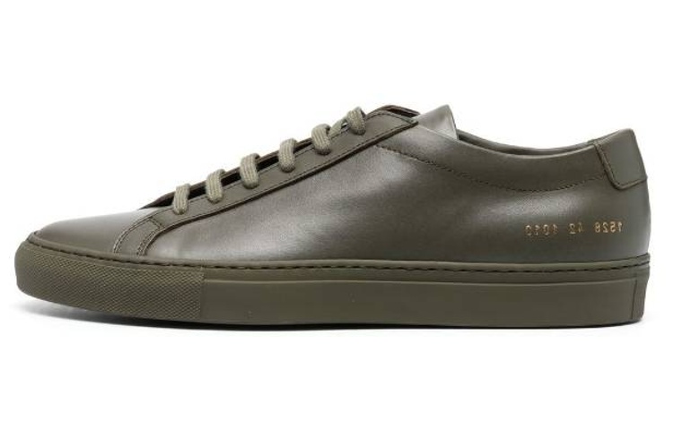 Common Projects Achilles Low 'Olive' 1528-1010