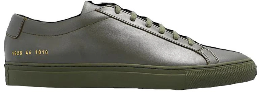 Lookbook Common Projects Achilles Low 'Olive' - Kasut Low Olive Common Projects 1528-1010