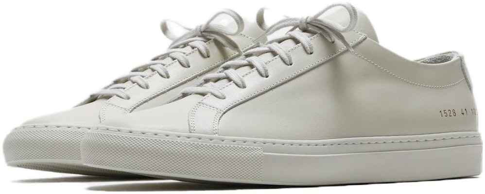 Common Projects Achilles Low 'Tofu' Sneakers Pria Populer 1528-1099 Order Common Projects Achilles Low 'Tofu' Sneakers Pria Populer 1528-1099