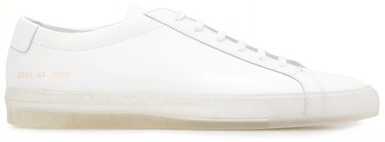 Order Common Projects Achilles Low '透明鞋底 - 白色' 2264 0506