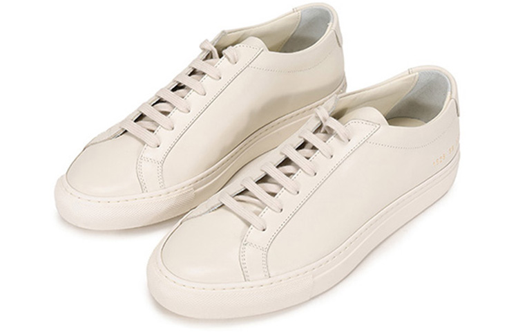 Lookbook Common Projects Achilles Low '暖白色' 1528-3001