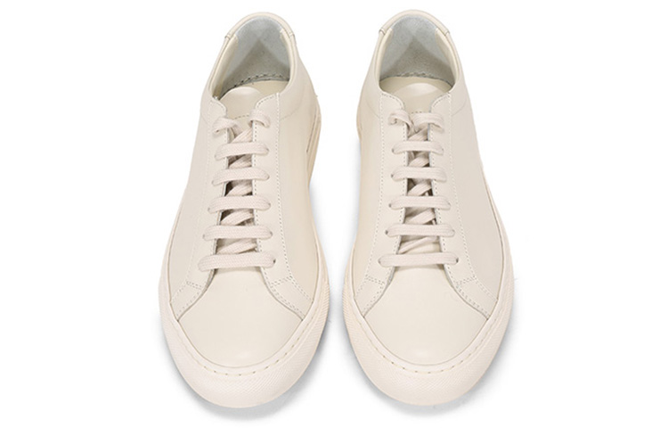 Shop Common Projects Achilles Low '暖白色' 1528-3001