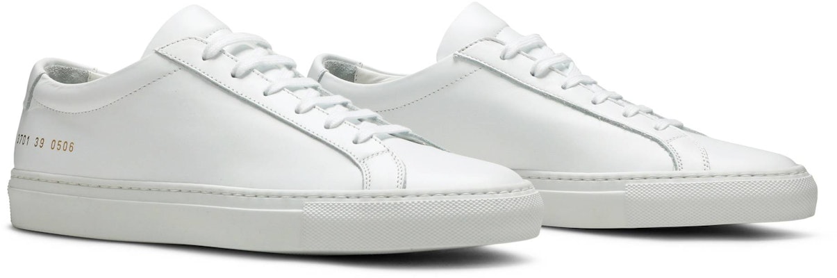 White achilles 2025 common projects sneakers