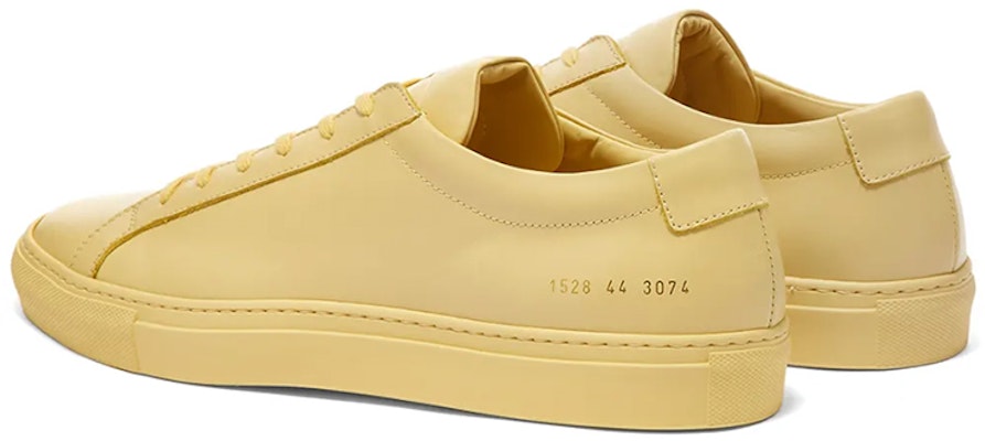 Common Projects Achilles Low 'Kuning' 1528-3074 Lookbook Common Projects Achilles Low 'Kuning' 1528-3074