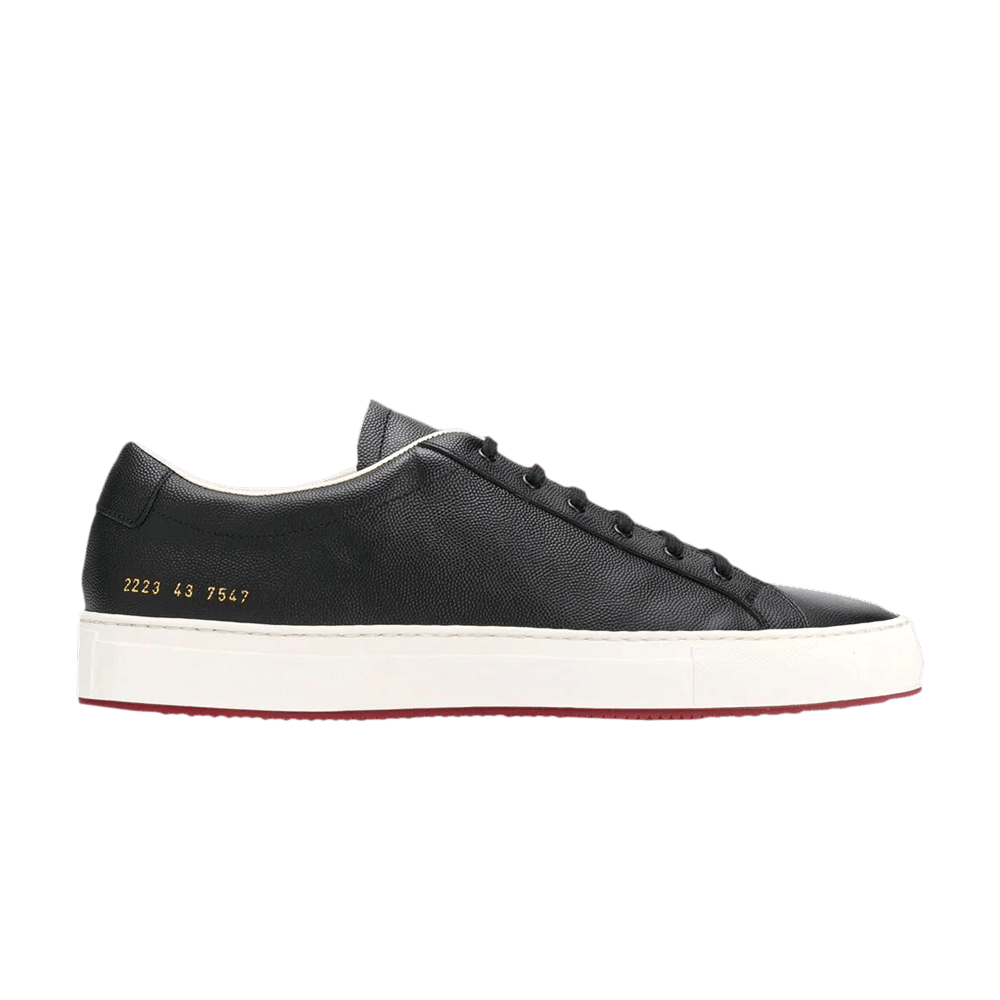 Common Projects Achilles Low Premium 'Black' 2223-7547