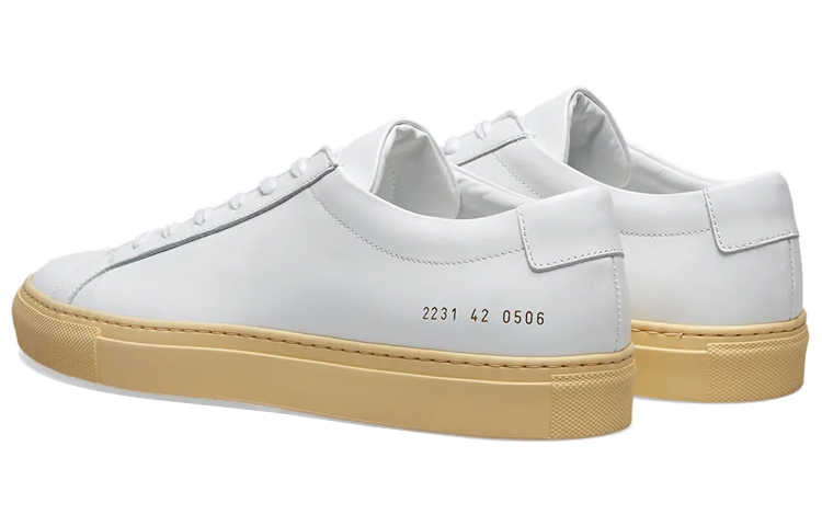 Lookbook Common Projects Achilles Low Sol Vintage 'Putih' 2231-0506