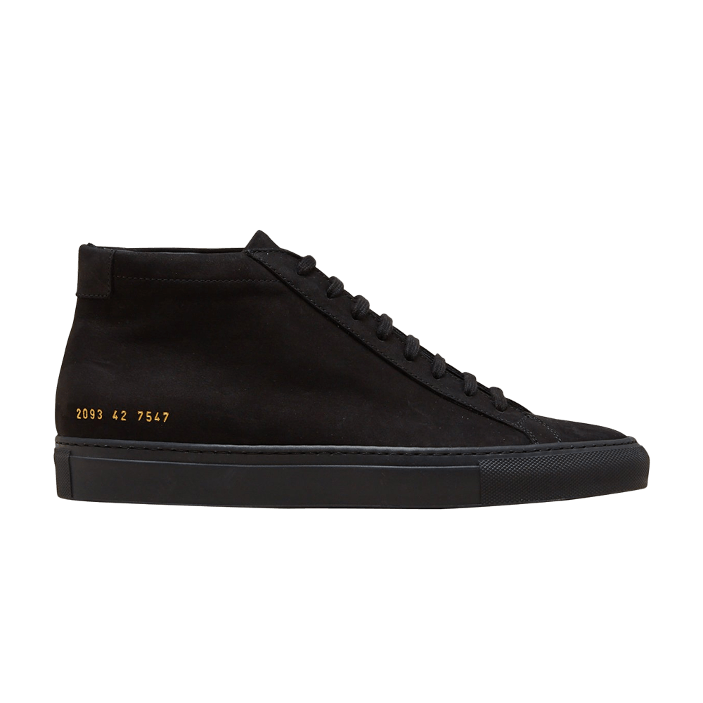 Buy Common Projects 阿基里斯中帮‘黑色’款 2093-7547