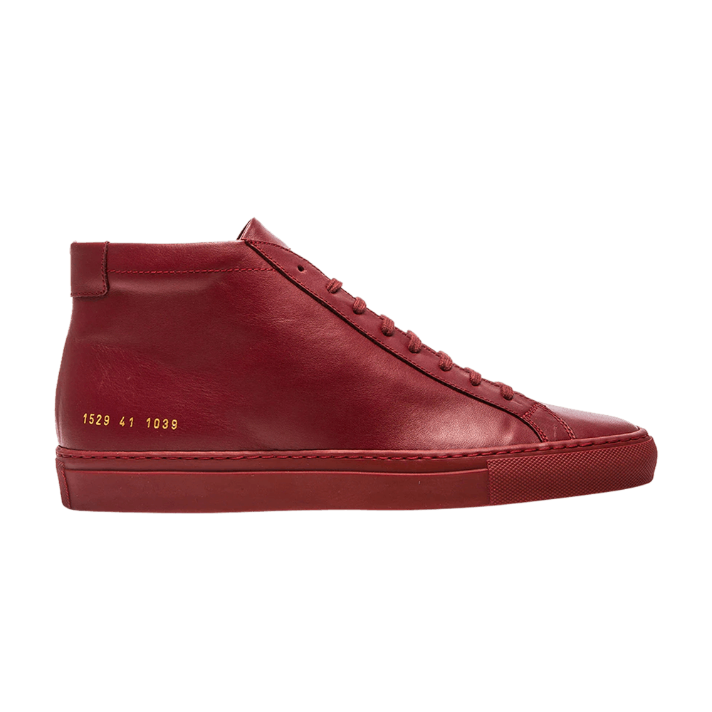Buy Common Projects Achilles Mid 'Merah' 1529-1039