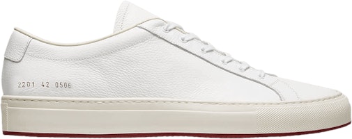 Common Projects Achilles Premium 'White Red' 2201-0506 Common Projects Achilles Premium 'White Red' 2201-0506
