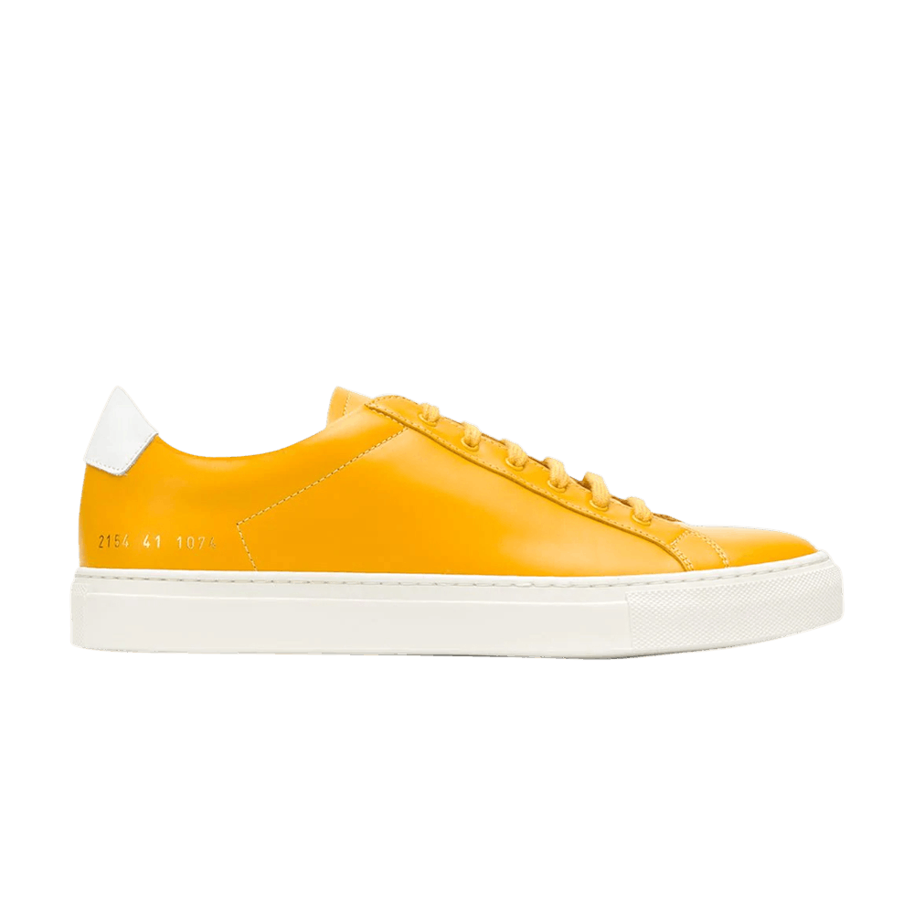 Common Projects Achilles Retro Low 'Yellow' 2154-1074