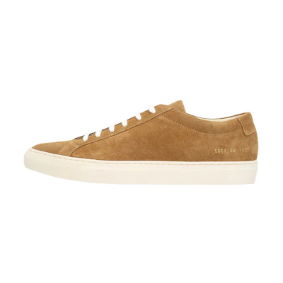 Common Projects Achilles Suede Contrast Low 'Tan'