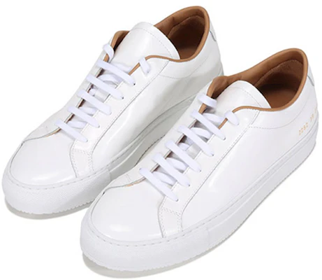 Common Projects Achilles 复古款 '白色棕色' 2282-0502 Lookbook Common Projects Achilles 复古款 '白色棕色' 2282-0502
