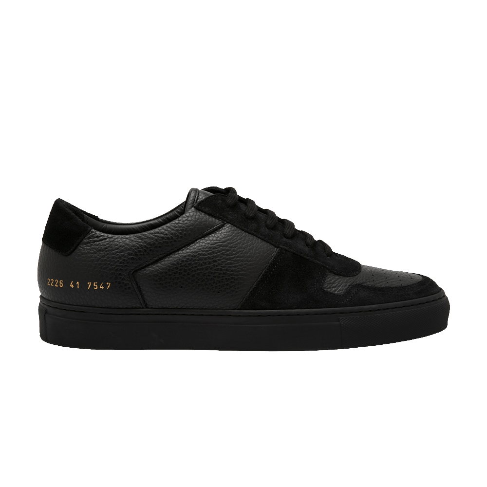 Common Projects Bball Low Premium 'Black' 2226-7547