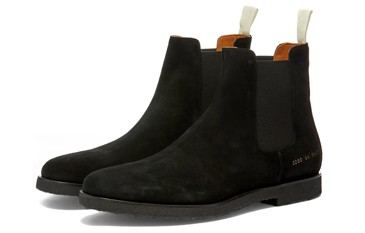 Order Common Projects Stivaletto Chelsea ''Nero'' 2260-7547