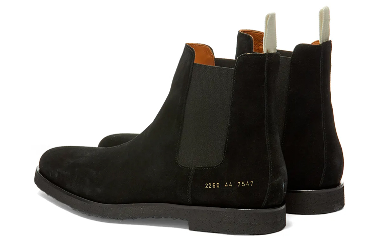 Lookbook Common Projects Chelsea Boot 'Hitam' 2260-7547