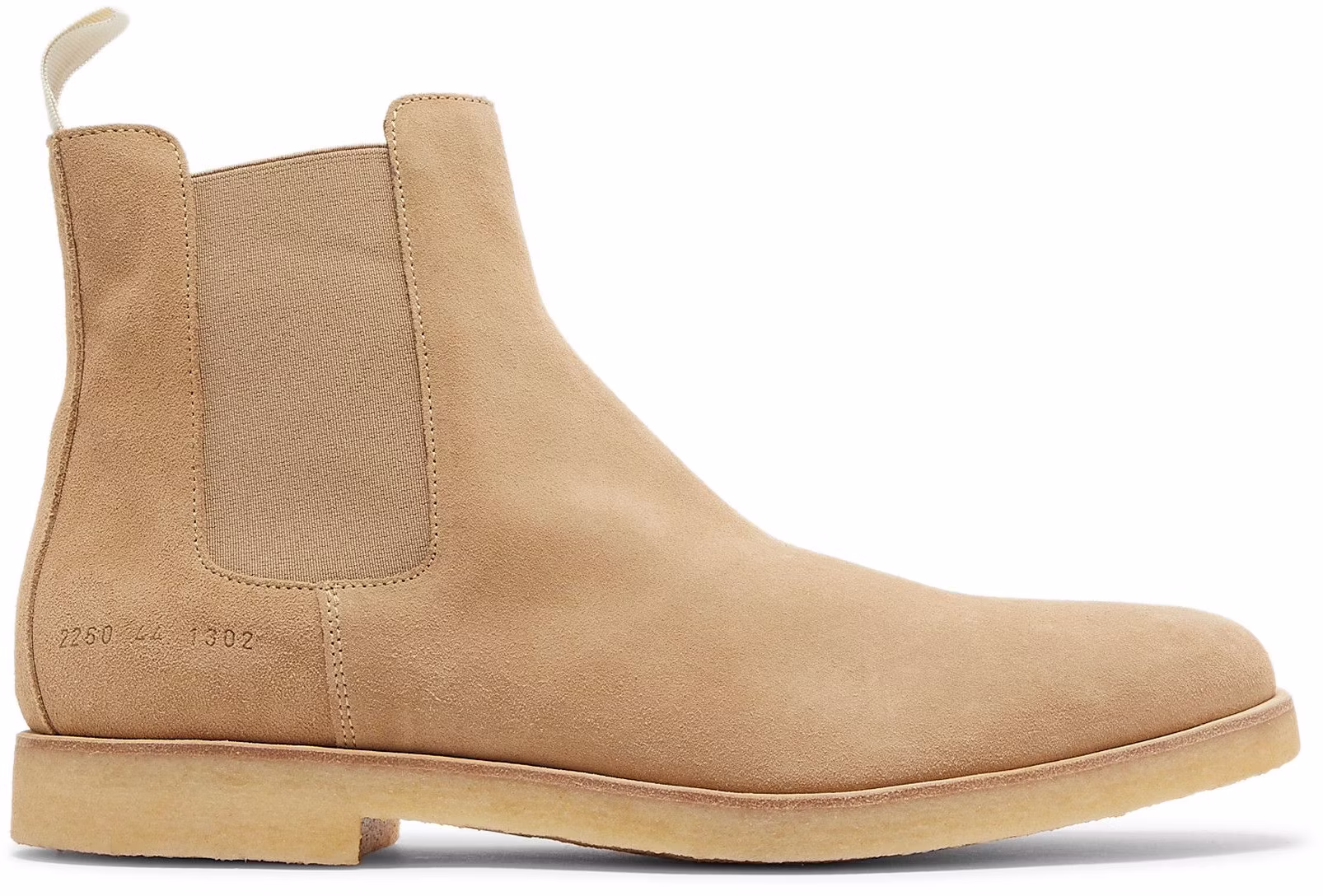 common-projects-chelsea-boot-suede-tan