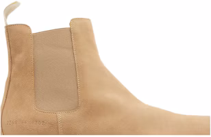 Order Common Projects Chelsea Boot Suede 'Tan' 2260-1302