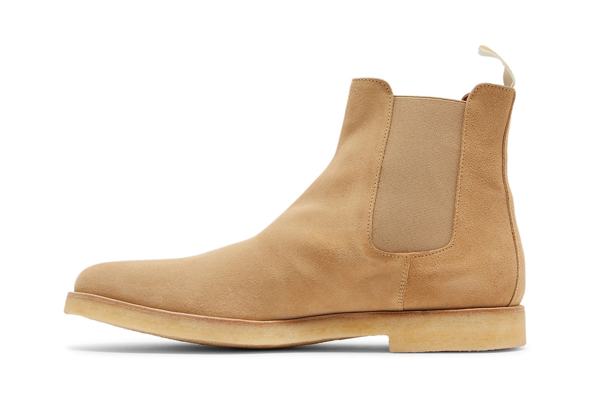 Lookbook Common Projects Chelsea Boot Wildleder ''Tan'' 2260-1302