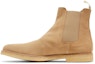 Lookbook Common Projects Chelsea Boot Suede 'Tan' 2260-1302