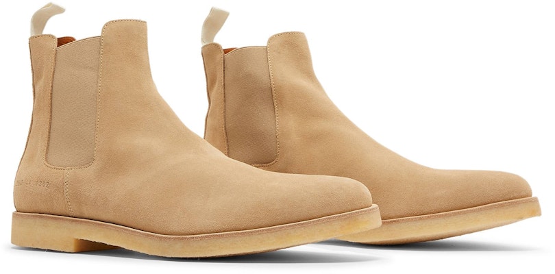 Common Projects Chelsea Boot Suede 'Tan' 2260-1302 Cheap Common Projects Chelsea Boot Suede 'Tan' 2260-1302