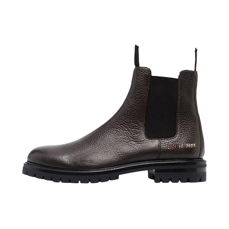 Common Projects Leather Chelsea Boots Brown Men’s 2324-3621