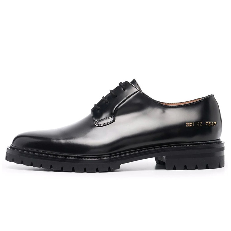 COMMON PROJECTS Leather Glossy Lace-Up Casual Shoes 2321-7547