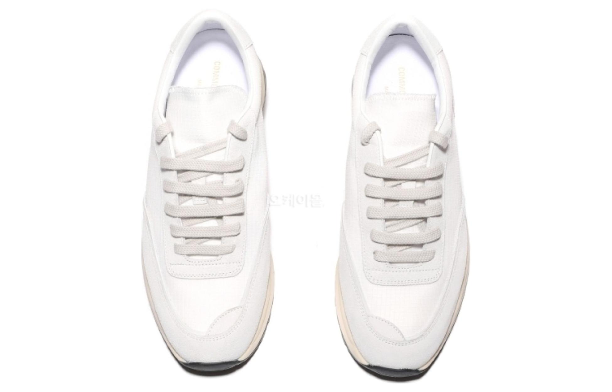 Details for Common Projects Leather Low 'White-Grey' 2364-0506