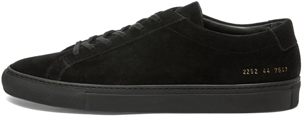 Common Projects Original Achilles Low 'Black Suede' 2252-7547 Buy Common Projects Original Achilles Low 'Black Suede' 2252-7547