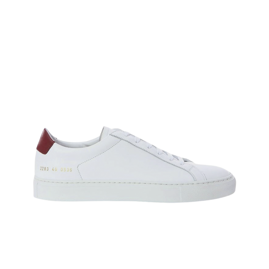 Common Projects Original Achilles Low 'White-Red' 2283-0536