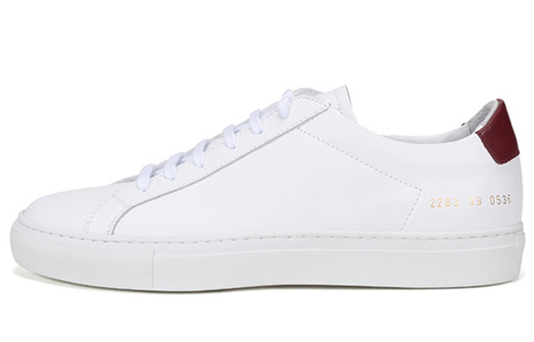 Order Common Projects Original Achilles Low 'White-Red' 2283-0536